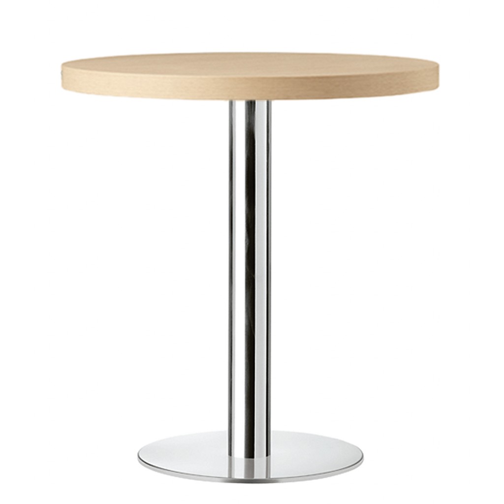 Masa rotunda medie din lemn si otel XT 477 - Nuovo Design